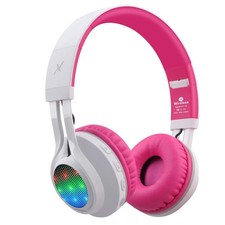 WT7S Bluetooth Headphones Light Up Foldable Stereo Wireless Headset Mic
