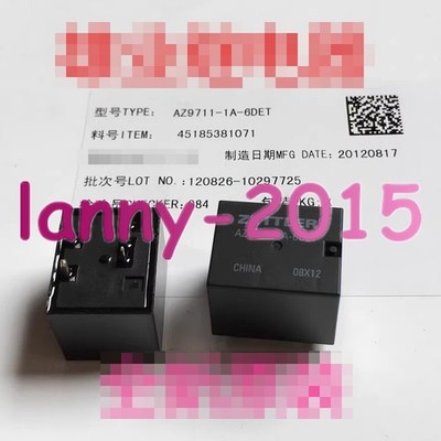1PC New AZ9711-1A-6DET 6V 5-Pin Zettler Authentic Automotive Relay #ea