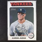 Topps 2024 Heritage Aaron Judge New York Yankees #112 White Border Card