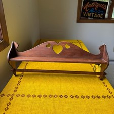 Vintage Country Pantry Shelf with Towel Rack