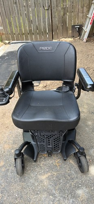 #ad Go Chair Go Chair MED Black Electric 4 Wheel Powerchair w Joystick Footrest $500.00