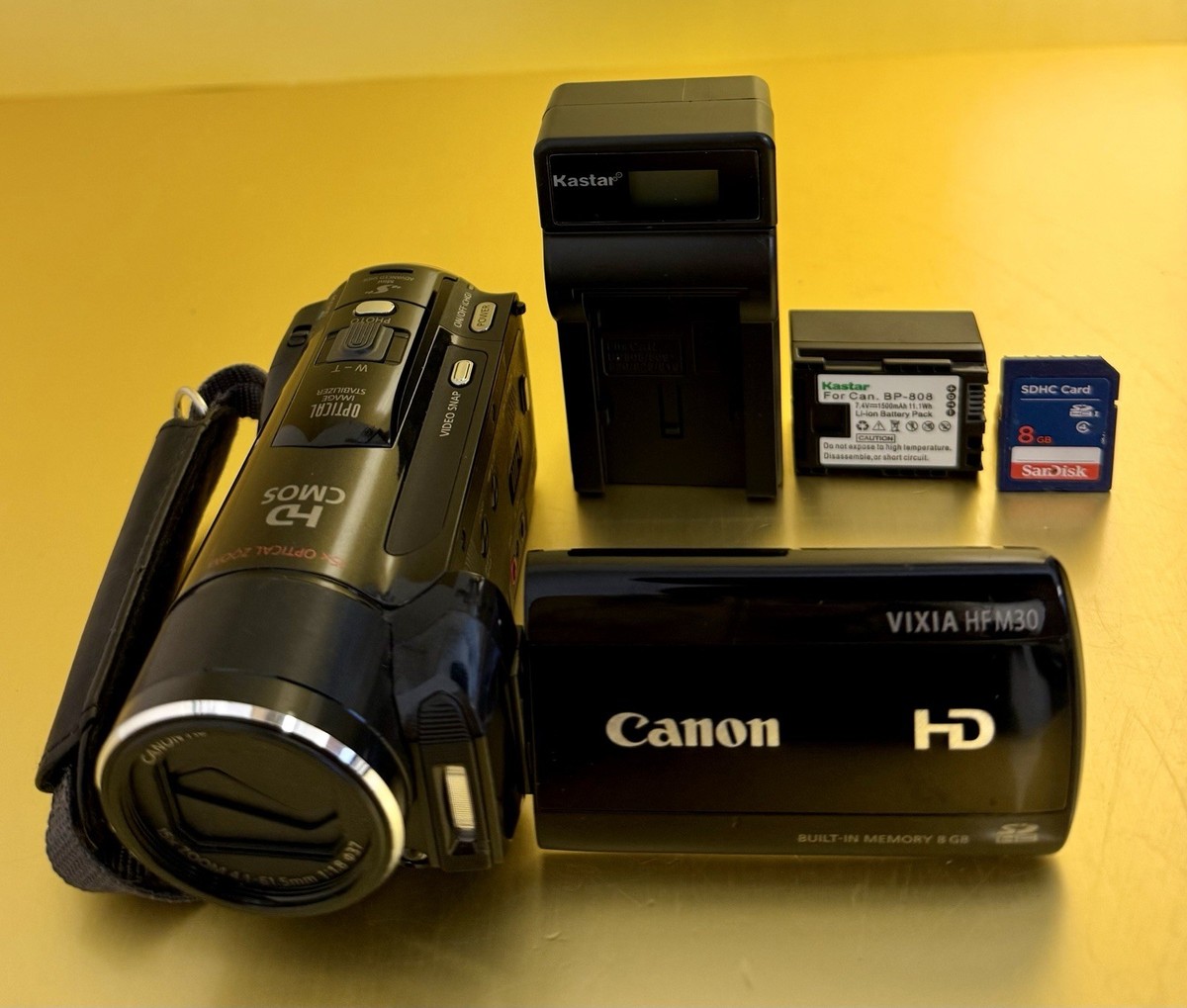 Canon VIXIA HF M30 High Definition Flash Media, AVC Camcorder for