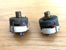 AR Acoustic Research mid/tweeter control level knobs FOR PARTS  - PAIR