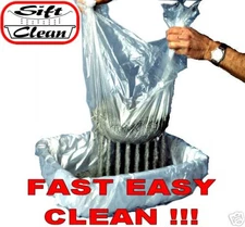 168(+12)Sift Clean Sifting Cat Litter Box/Pan Liners/bags. Never scoop. 6-months