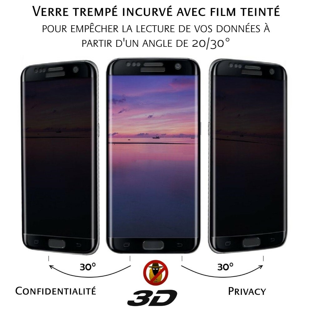 Écran anti-espion Galaxy Note 9 pour protéger vos données au bureau