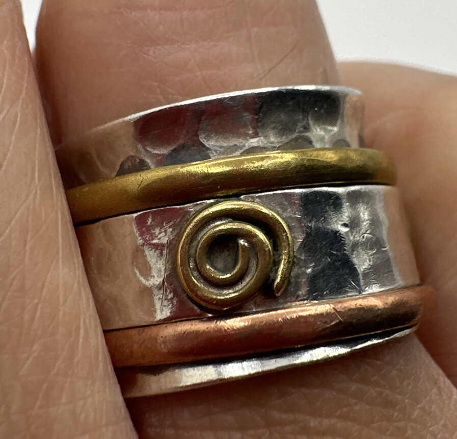 925 Solid Sterling Silver Designer Hand Carver Sp… - image 7