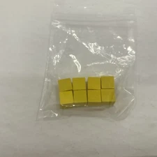 Wingspan All Original Wooden Action Cubes Replacement Pieces Yellow Lot Of 8