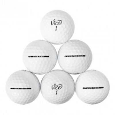 100 Pack White Vice Mix Used Golf Balls Mix AAA 3A Bulk Recycled Balls