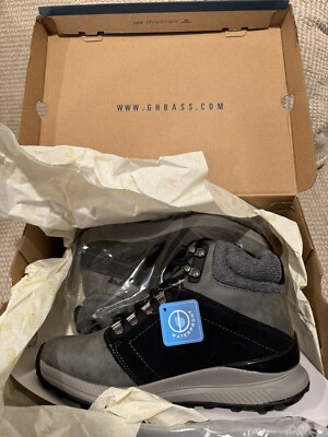 GH Bass Outdoor Men's / Boys Nathan Grey Boots Size 8.5M