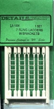 Details West 1006 x HO 7-Rung Ladders