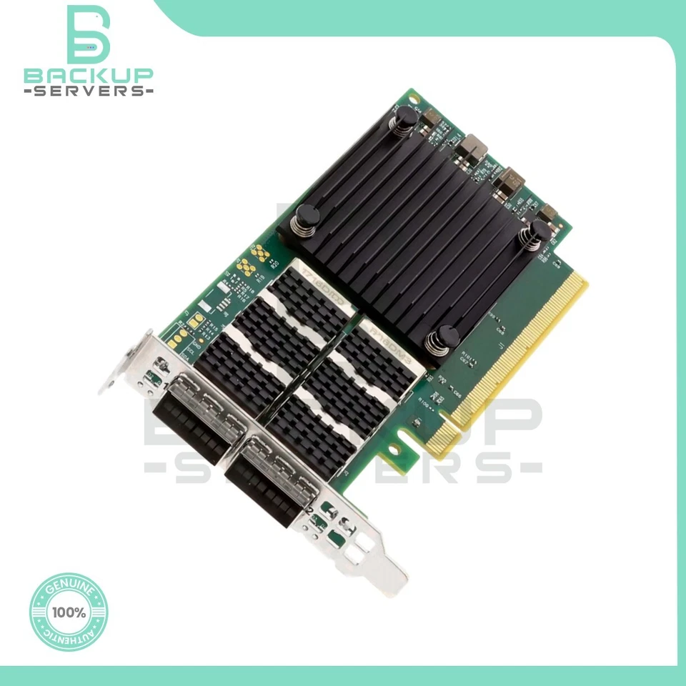 F6FXM Dell ConnectX-6 2-Port 100Gbps PCI-e QSFP56 Network Adapter 0F6FXM - Image 2 of 3