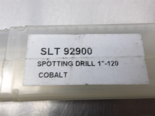 2 NEW! ShearLine Technology 1" Cobalt NC Spotting Drill 120° 6.14"OAL 92900 - Picture 2 of 3