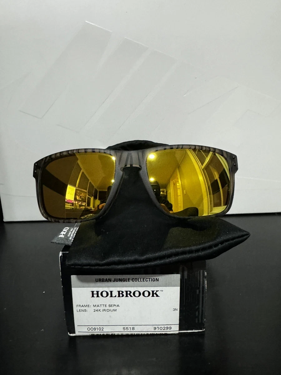 Oakley holbrook 24k gold iridium lenses cheap