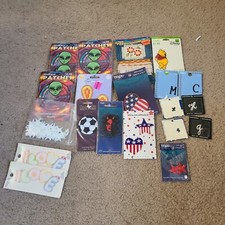 Various iron on patch lot vintage