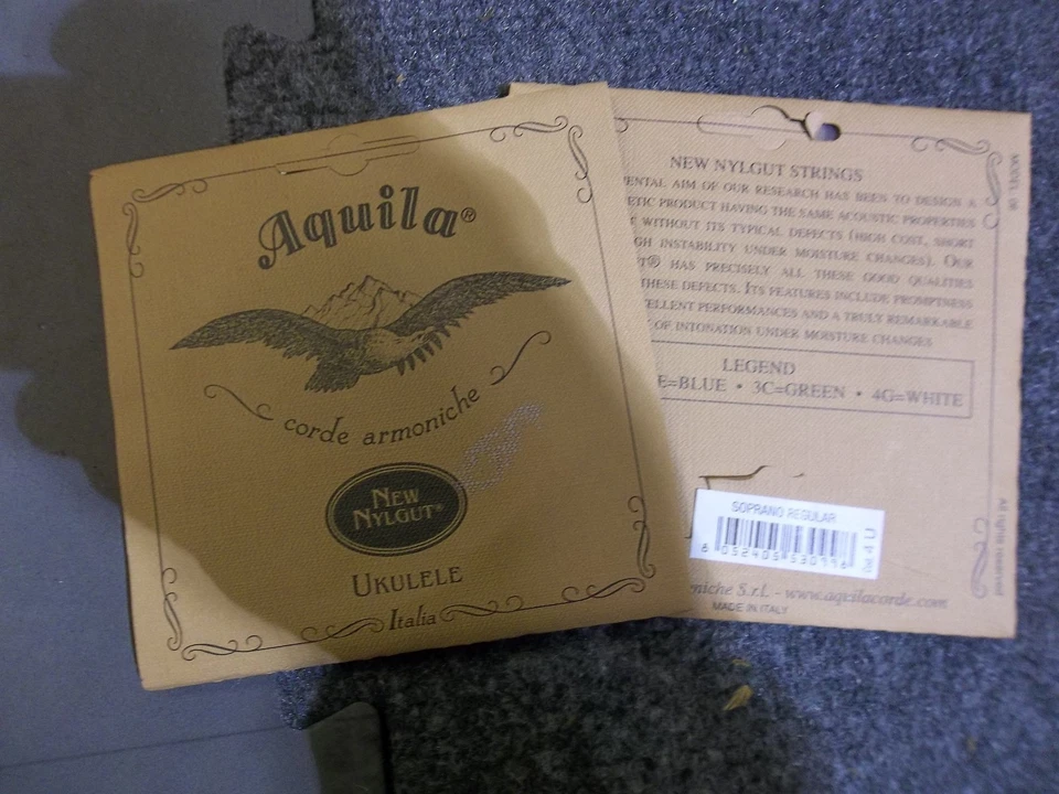 Uke Ukulele Aquilla strings. TWO SETS in Concert 7U set or Tenor 10U - Image 2 of 4