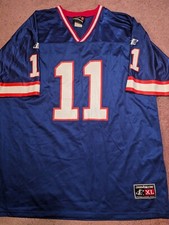 Vintage NFL LogoAthletic Buffalo Bills Rob Johnson Blue Football Jersey, Size XL