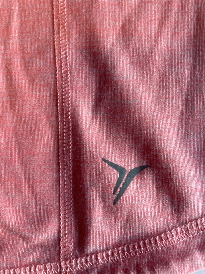 Old Navy Shirt Women’s Medium Pink Active Semi Fitted  Pullover Half Zipper - Image 3 of 4