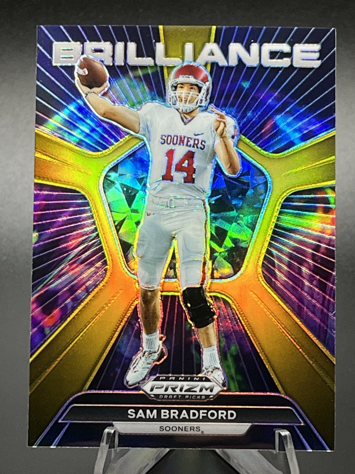 2024 Prizm Draft Picks Sam Bradford Brilliance /10 #BR-SB