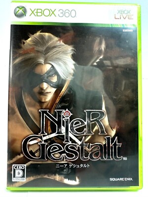 NieR Gestalt Xbox 360 Japan Ver Tested Rare Square Enix