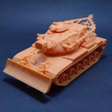 3D Printed 1/72/87/144 U.S. M728 Combat Engineer Vehicle Unpainted Model Kit NEW