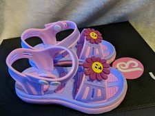 Girls Shoes Size 5 - 10 Babe Flower Kids Flats
