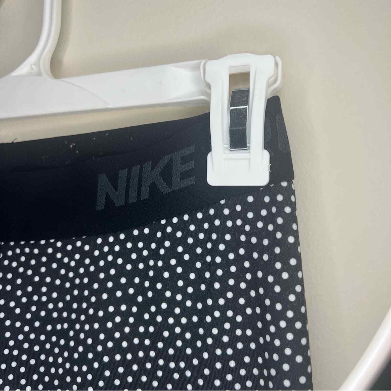Nike Pro Hyperwarm Compression Polka Dot Leggings - image 6