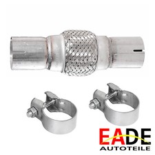 1x FLEXROHR 60x115 MM AUSPUFFROHR FÜR KATALYSATOR PEUGEOT 206 CC 2D 2.0 S16