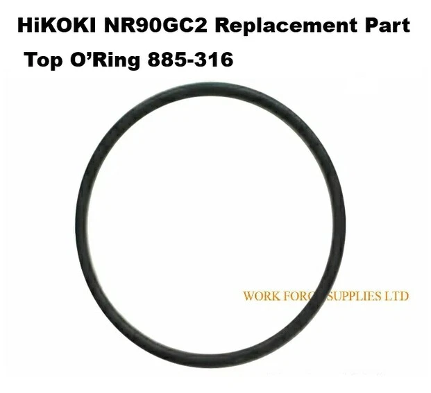 Replacement NR90GC2 top fan o ring 885 316 for 1st Fix HiKOKI NR90GC2 Hitachi