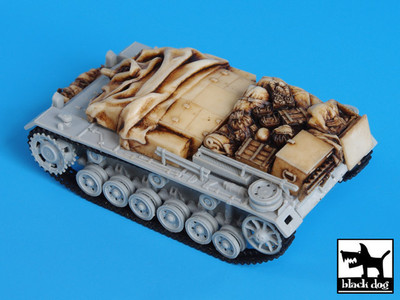 Black Dog 1/72 StuG III Ausf.E Accessories Set (for Trumpeter kit) T72020