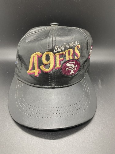 Vtg San Francisco 49ers LEATHER Strap 
