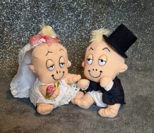 Windel Winni, Brautpaar aus Stoff, ca. 15 cm