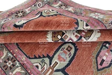 Kismet Rust Oushak Hand Knotted 4x6, 5x8, 6x9, 8x10, 9x12, 10x14 Wool Area Rug