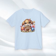 Easter Bunny Kids Tee, Adorable Seasonal T-Shirt, Perfect for Easter