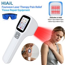 2500mW Cold Laser Therapy Pain Relief 650/808/905/980nm Red Light Touchscreen