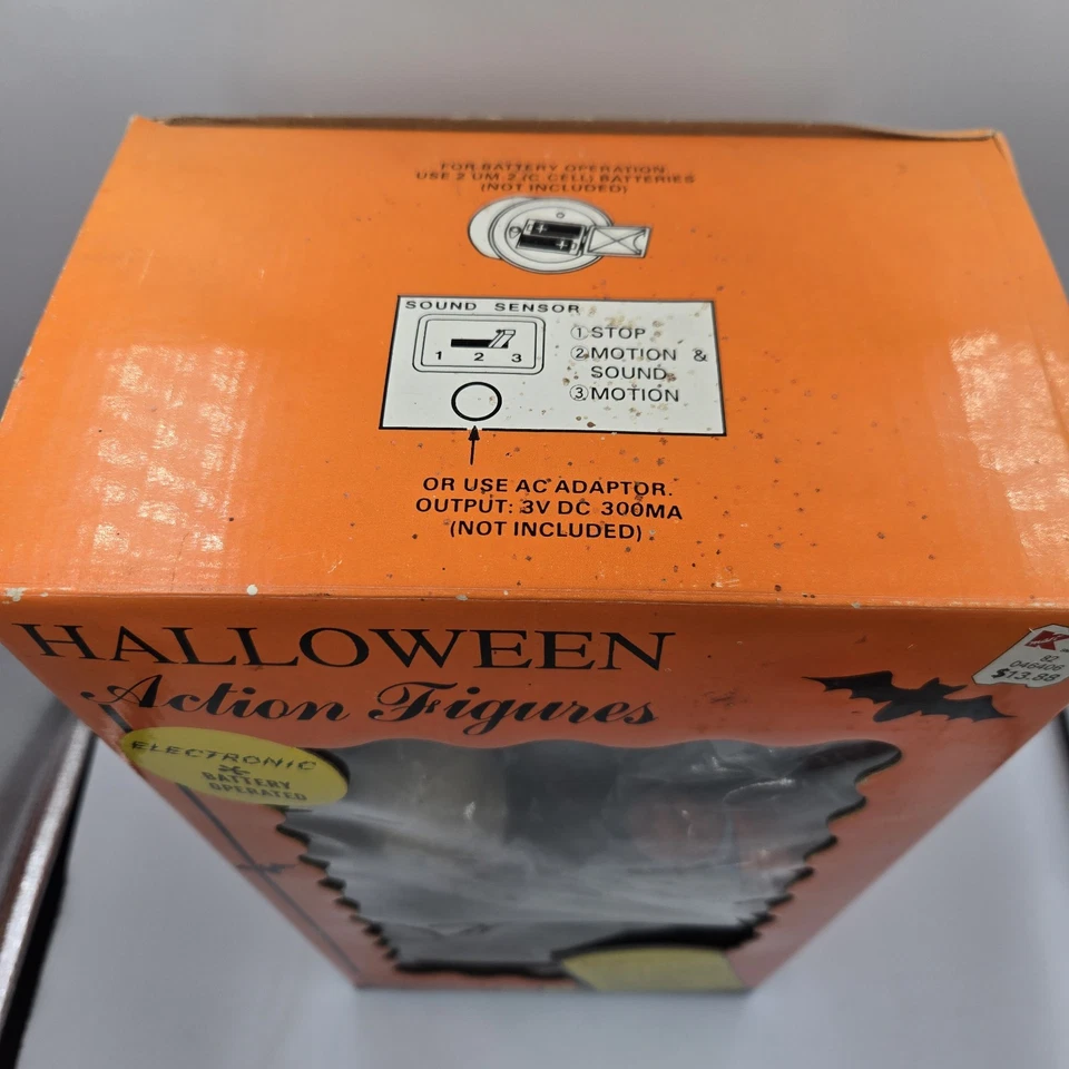 Luces animadas de colección National Rennoc HALLOWEEN vampiro Drácula  Foto 4 de 4