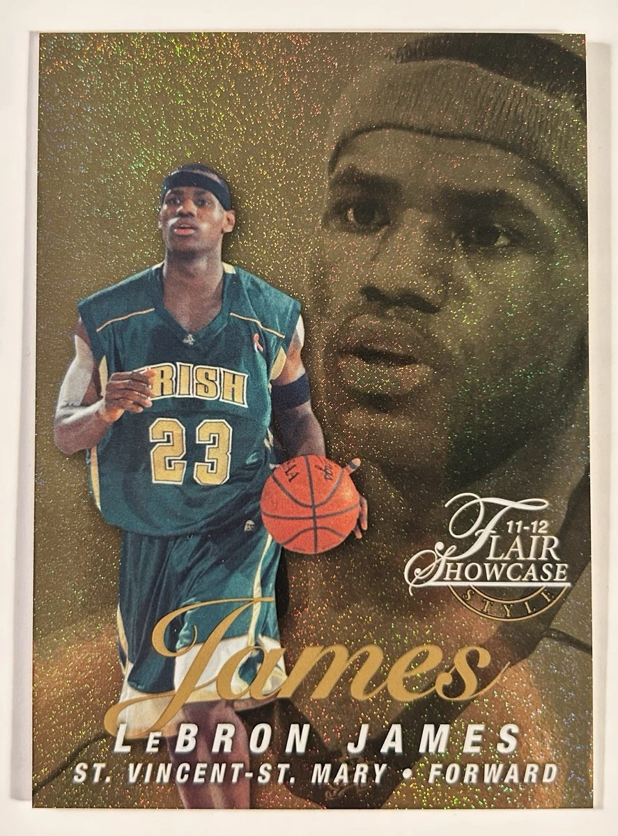 LeBron James Insert Basketball Sports Trading Cards & Accessories