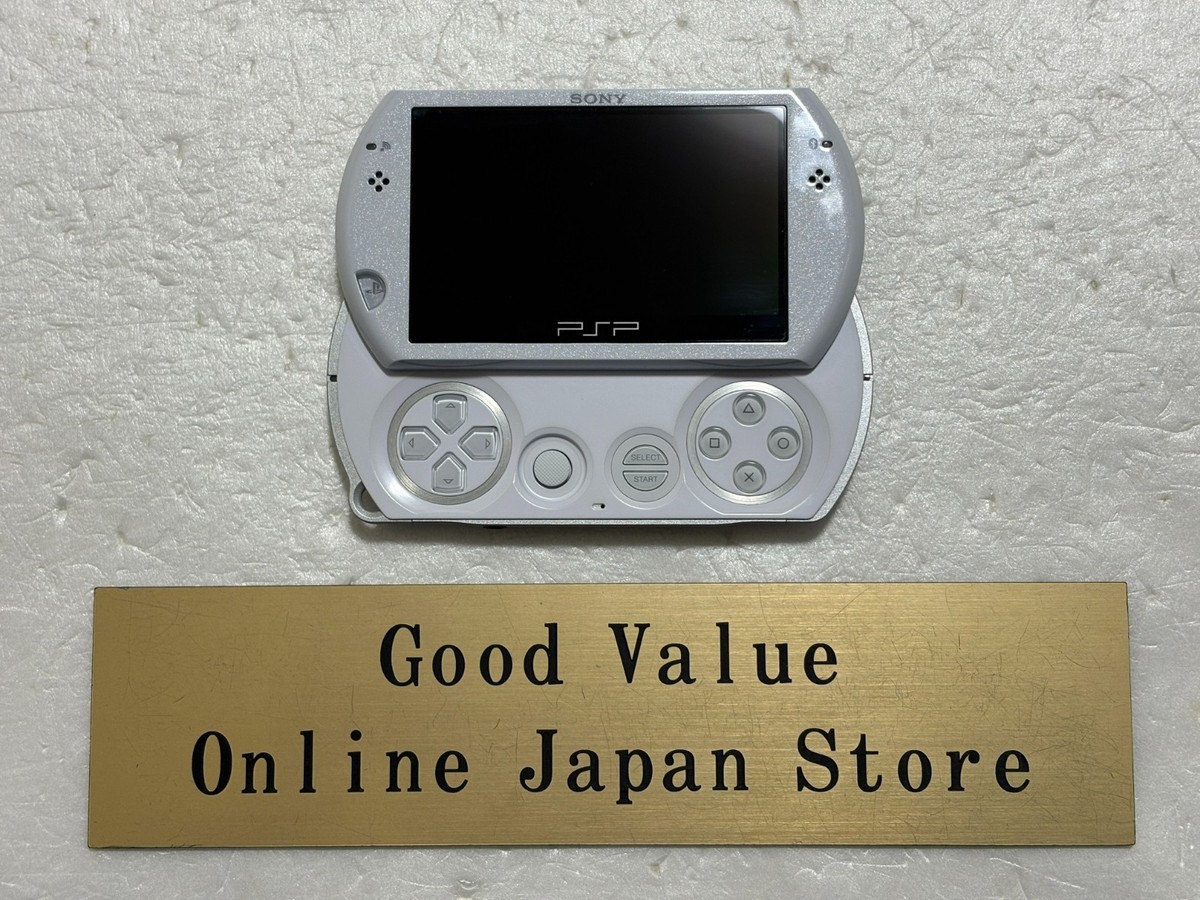 Sony PSP Go PSP-N1000PW PlayStation Portable Go Pearl White Used