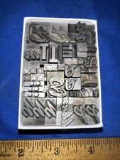 Printing Blocks “ Lead Ornamental Borders Dingbats” Variety #9