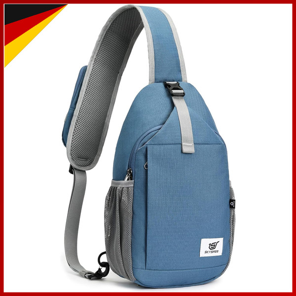 Schultertasche Crossbody Sling Bag Anti-Diebstahl UmhäNgetasche FüR Herren Damen-image