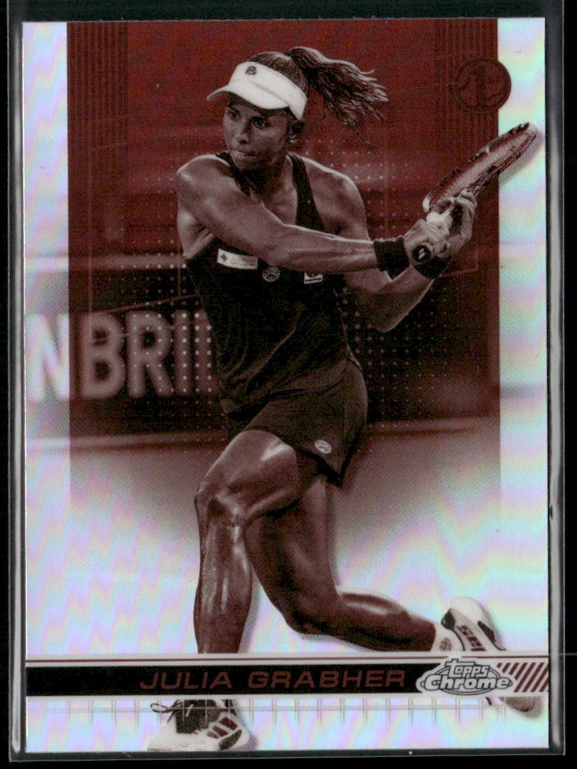 2024 Topps Chrome #97 Julia Grabher Sepia Refractor