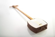 Shamisen Box /with Bachi and Textbook /Japanese traditional For beginner