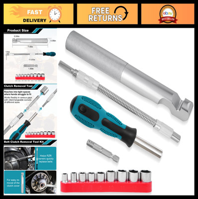 Universal Belt Changing Tool Kit - Clutch Cover Removal Set for RZR & General Mo