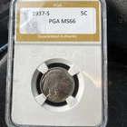 1937-S Buffalo Nickel Fully Struck! High Grade