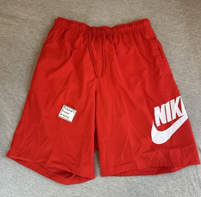 Nike Sportswear Men's Sz M Club Woven Athletic Big Swoosh