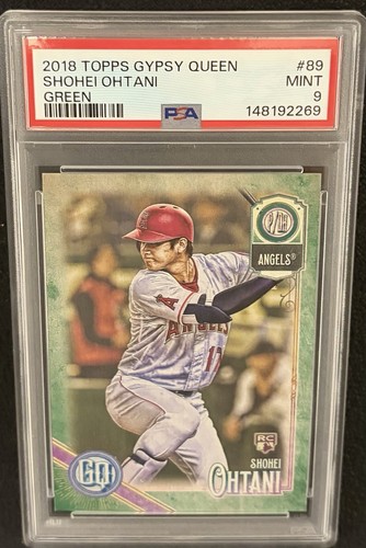 Shohei Ohtani [Green] #89 2018 Topps Gypsy Queen card