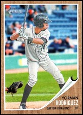 2011 Topps Heritage Minor League #198 Yorman Rodriguez - FREE SHIPPING!