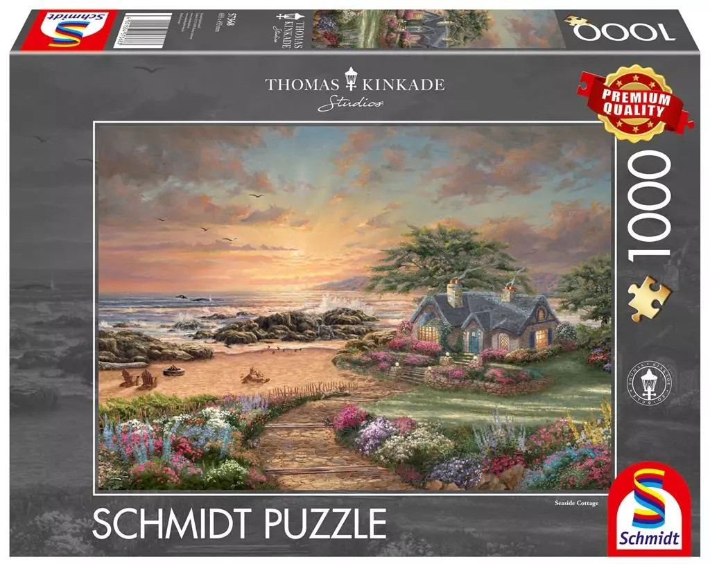 4001504573683 Puzzle 1000 Thomas Kinkade Dom nad morzem G3 6090₽