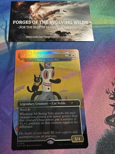 Sovereign Okinec Ahau Foil 2695 Secret Lair All-Seeing Toby - Toby's Journey