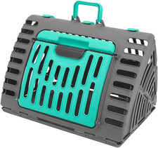 Sportpet X-Large Hard-Sided Travel Cat Carrier - Cat Carrier with Patented Wide