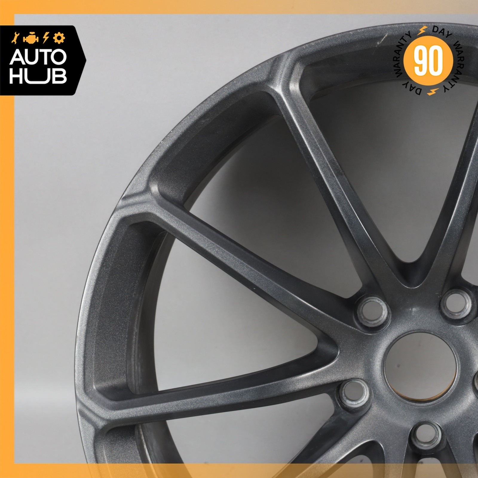 McLaren P13 570S 570GT 8 x 19 19" Front Wheel Rim Gray 13BA035SP OEM